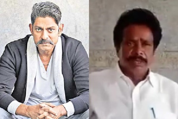 Actor Jagapathi Babu supports Anandaiah