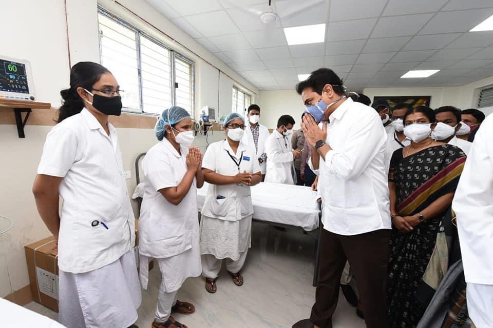 KTR inaugurates area hospital