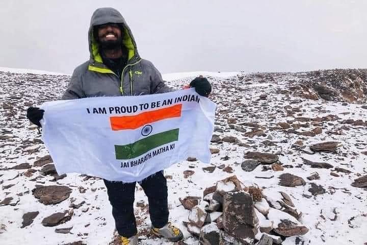 AP Youth Anmish Verma climbs Mount Everest