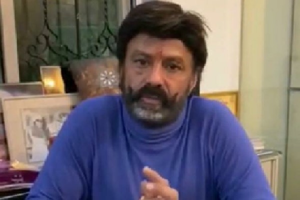 Nandamuri Balakrishna insists fans do not come out for his birthday celebrations 