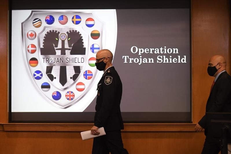Operation Trojan Shield Over 800 Arrested Worldwide In Global Crime Sting