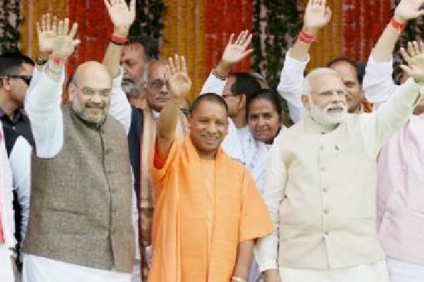 Up cm met with shah will meet PM Tomorrow