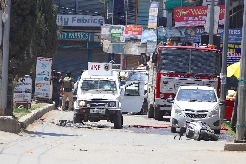 Four died in a terror attack in Sopore 