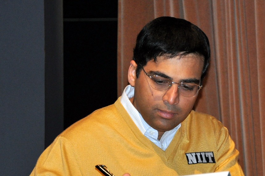 Zerodha startup founder Nikhil Kamat defeated Viswanathan Anand in a charity chess game