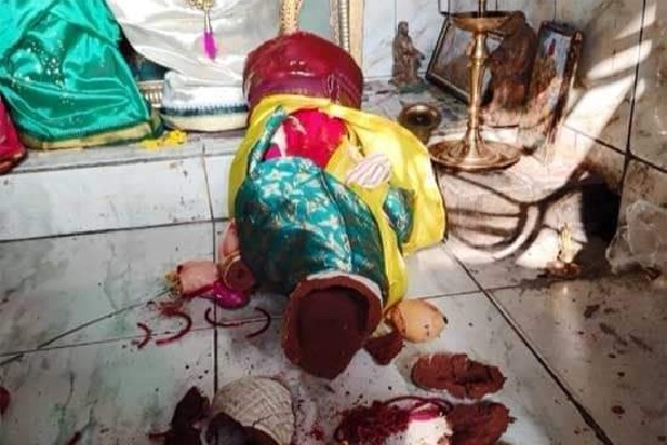 Seethamma idol vandalized in Vijayawada and police said being probed 