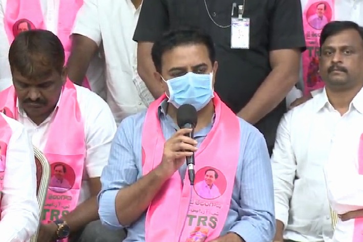 KTR declares their support to farmers 