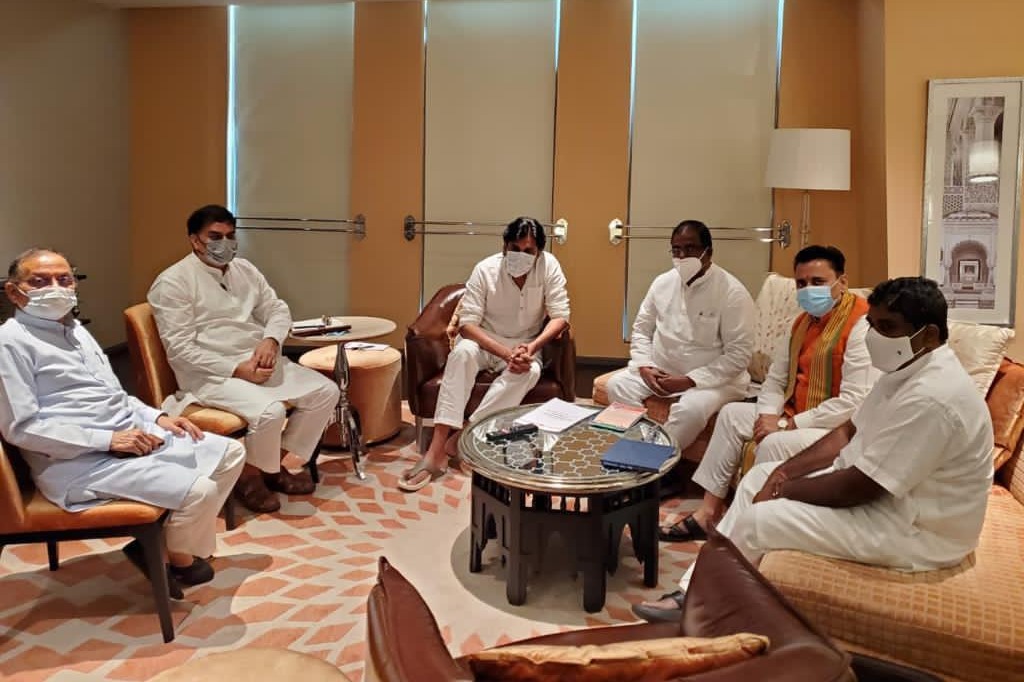 Jansena and BJP leaders held meeting in Hyderabad