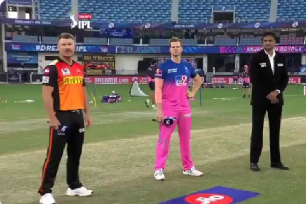 SRH won the toss against Rajasthan Royals in a crucial match