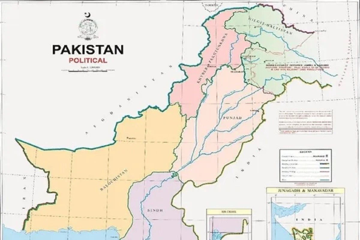 India Fires on pakisthan new Map