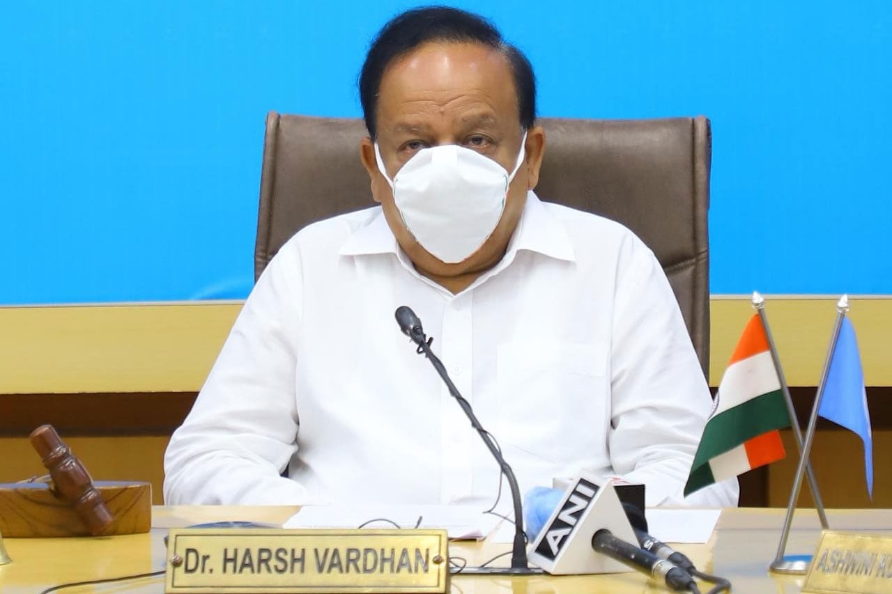 Front line workers will get vaccine first says Harsh Vardhan