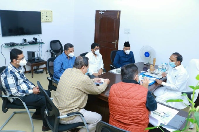 MIM MLAs met health minister Eatala Rajender