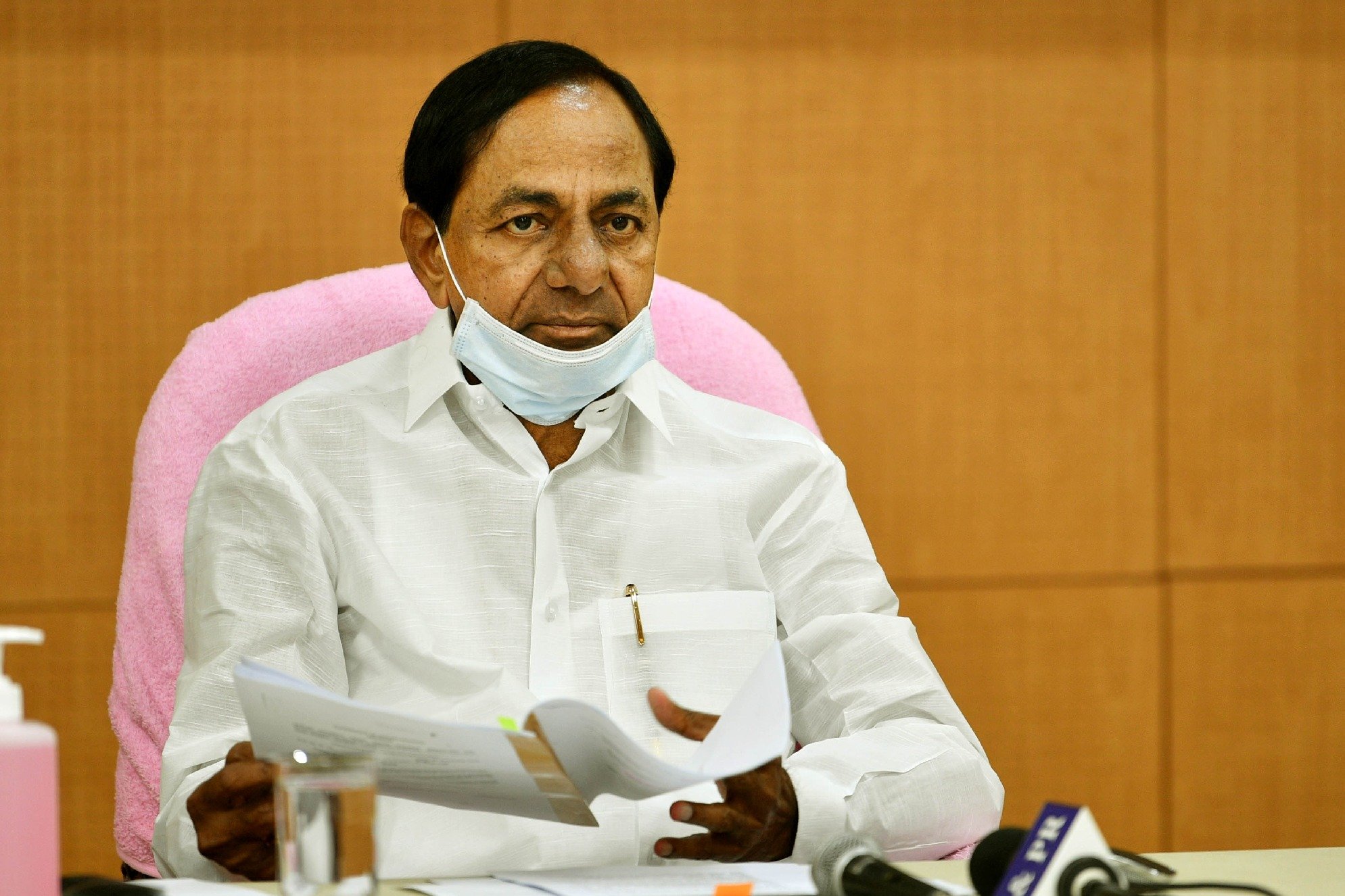 KCR High Level Meeting Today