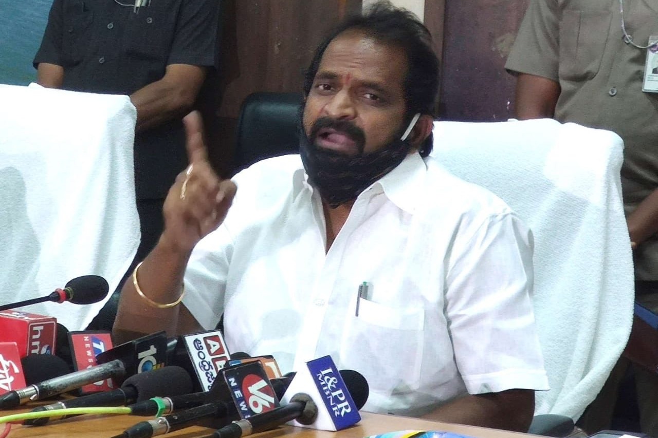 TRS Minister Srinivas Goud fires on BJP and Union Ministers