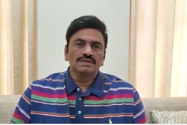 MP Raghurama Krishnamraju asks why CM Jagan image on survey stones