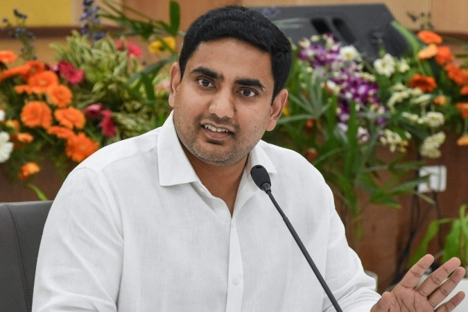 There is no law and order in AP says Nara Lokesh