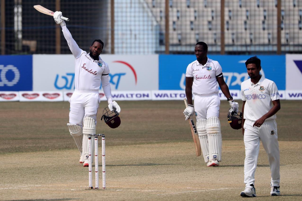 Kyle Mayers registers a double ton in his first test as West Indies beat Bangladesh