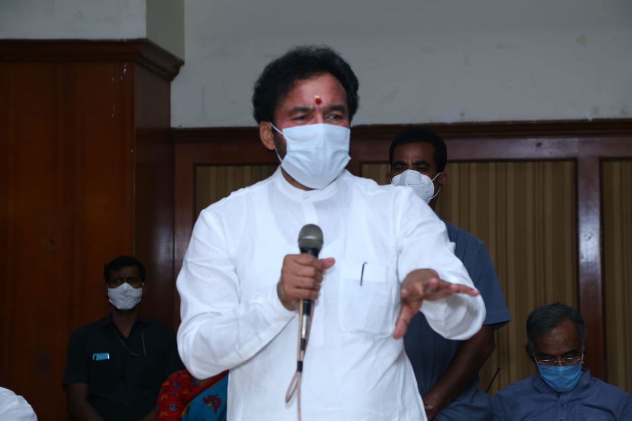 kishan reddy appointed as tamil nadu election incharge