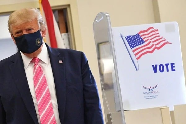 Trump Casts His Vote in Florida