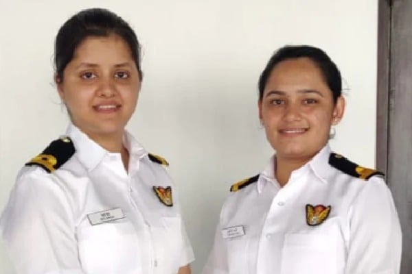 2 women to  be posted on Indian Navy Warship