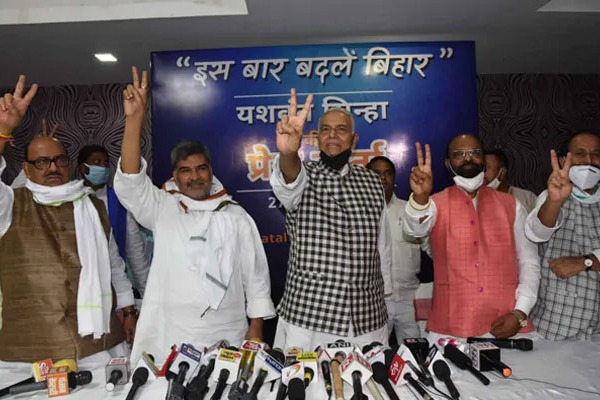 Yashwant Sinha Announces New Front To Contest Bihar Assembly Polls
