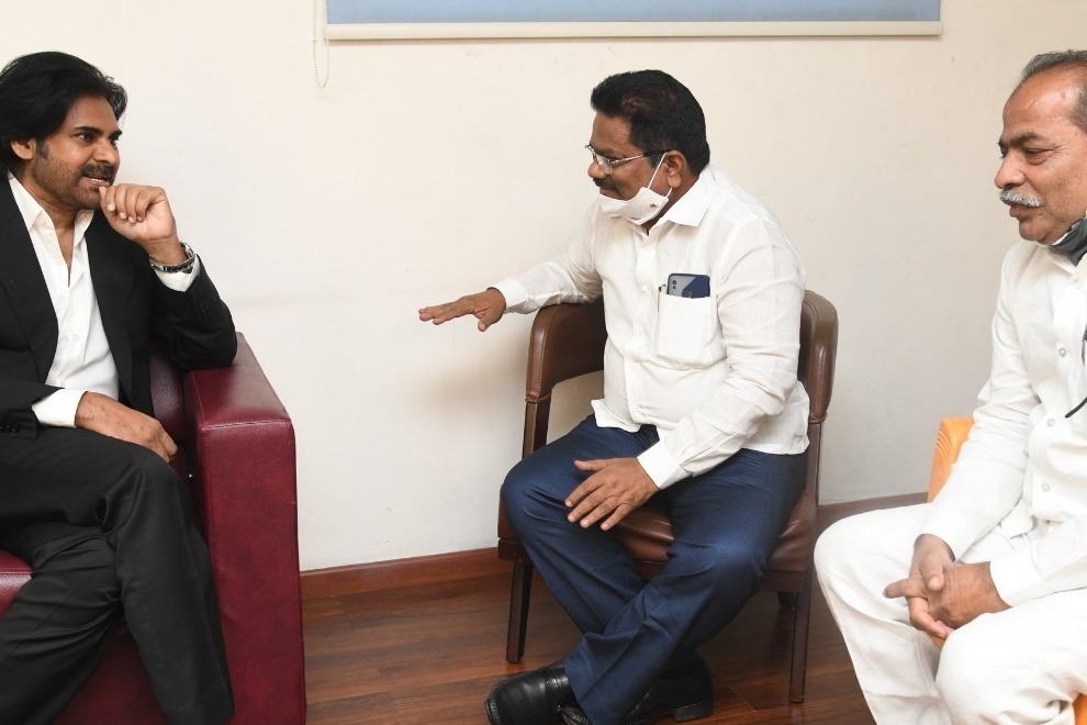 Odisha Telugu MLA Koduru Narayana Rao met Pawan Kalyan in Hyderabad