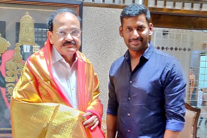 Base less Actor Vishal Responds about joining in BJP