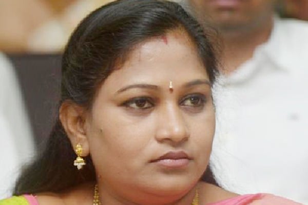 Vijayasai Reddy behaving indecently says Anitha