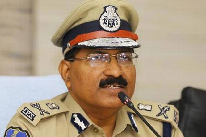 TS DGP visiting in Maoist areas 