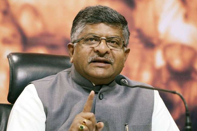 Congress is trying to show their existence says Ravi Shankar Prasad