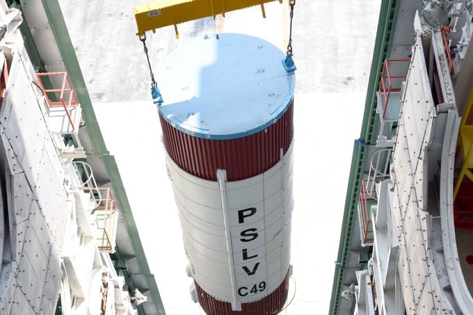 ISRO to launch pslv c49 with 9 countries satellites