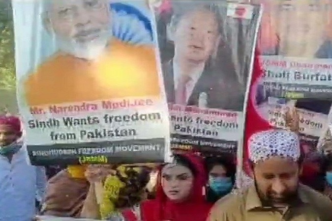 Sindh Province People Rally with Modi and OtherWorld Leadres