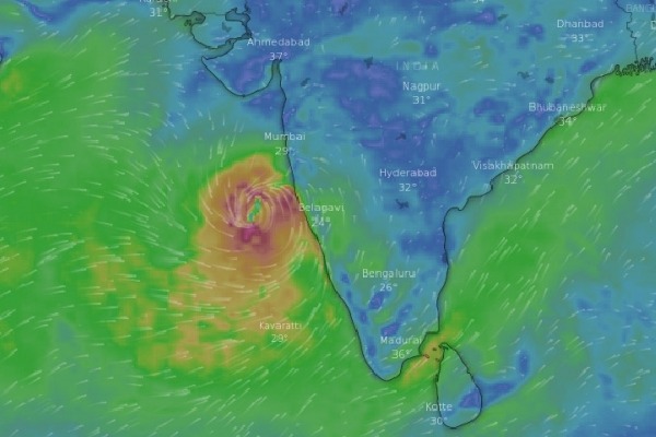 Deep depression in Arabian sea turned into cyclonic storm Nisarga