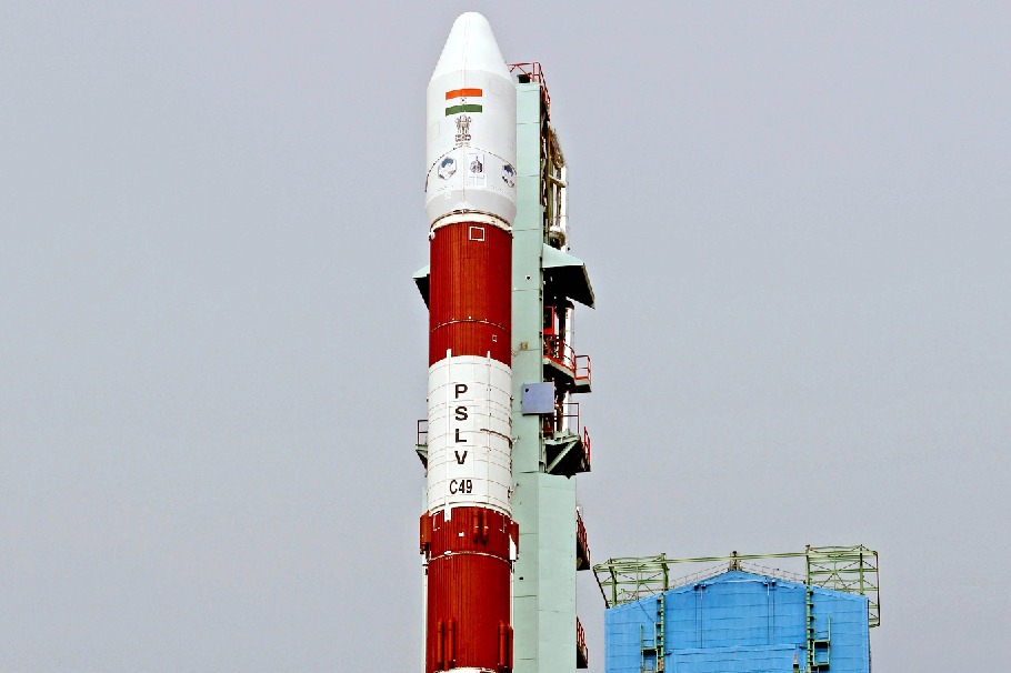PSLV Rocket launching in Sriharikota