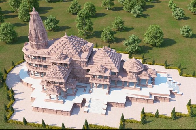 Ayodhya Ram Mandir temple construction works started