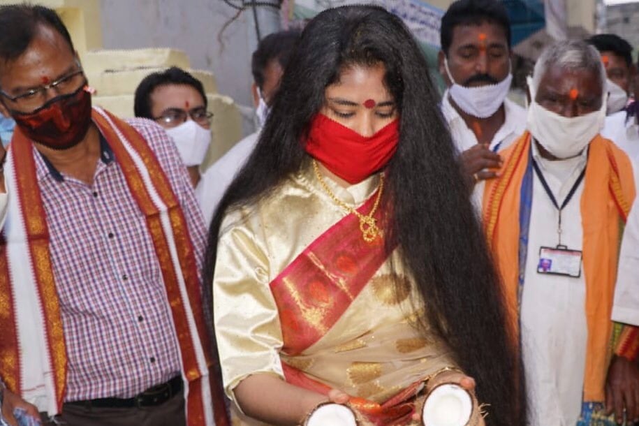 sanchaita gajapati goes paiditally festival
