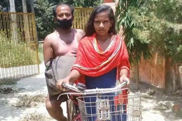 Invitaion for Jyothi who cycled his father for 1200 KM