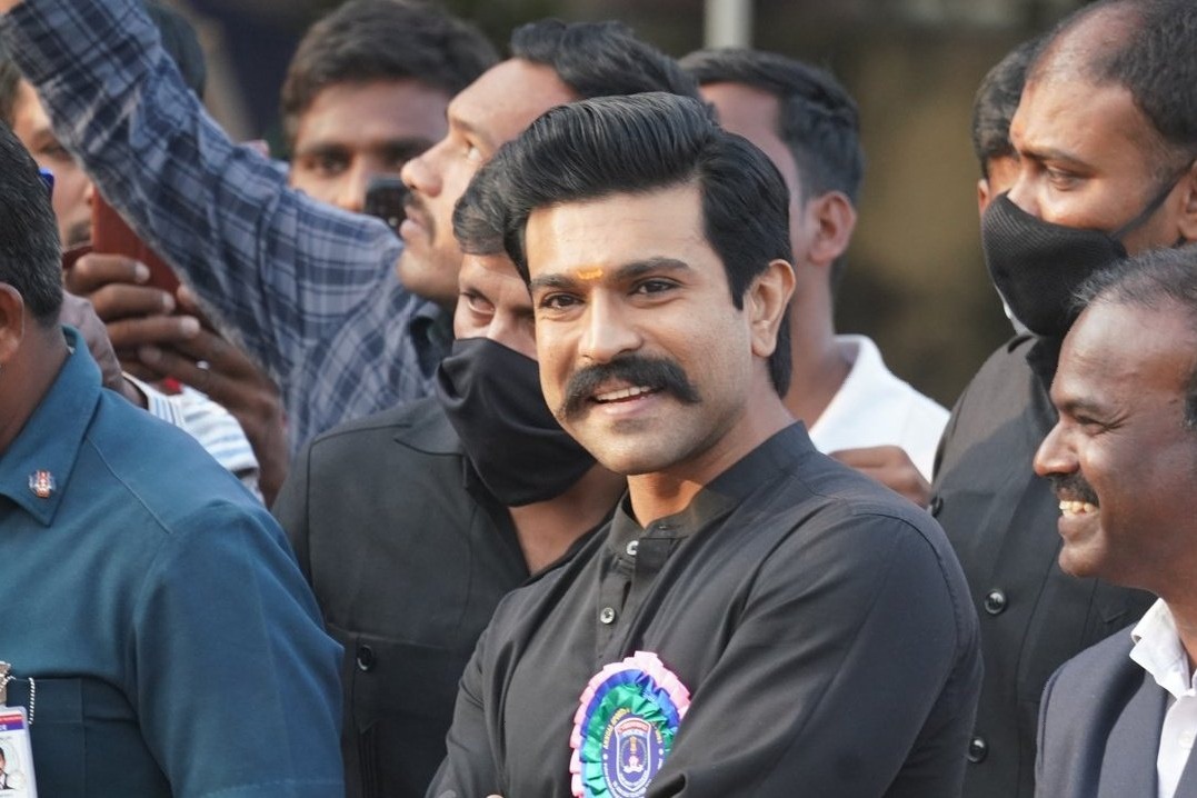 Ram Charan attends Cyberabad annual police meet closing ceremony