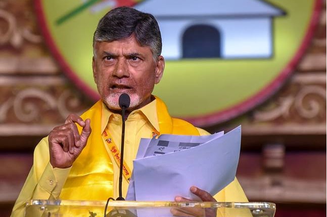 TDP supremo Chandrababu video conference with party leaders