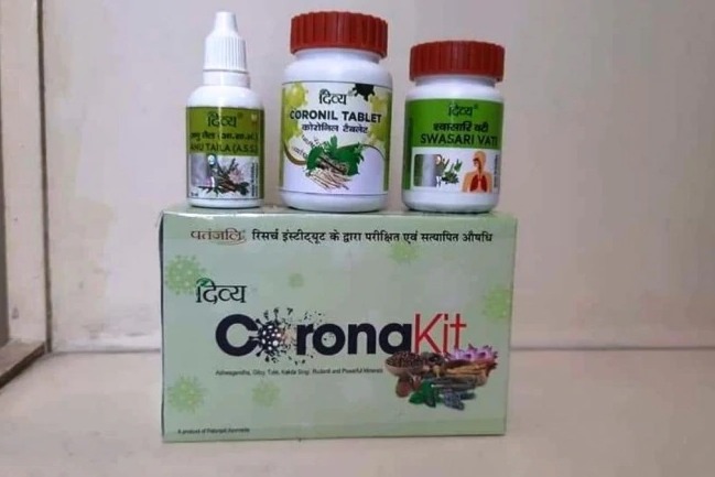 Center Okys Coronil of Patanjali with Conditions