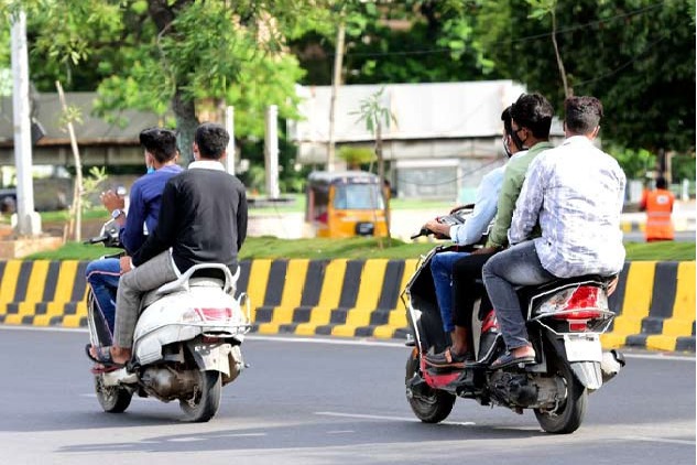 stict actions to be taken on helmetless driving