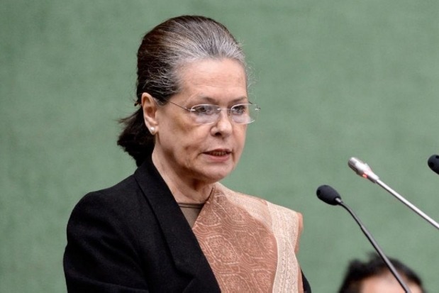 Modis package is joke says Sonia Gandhi