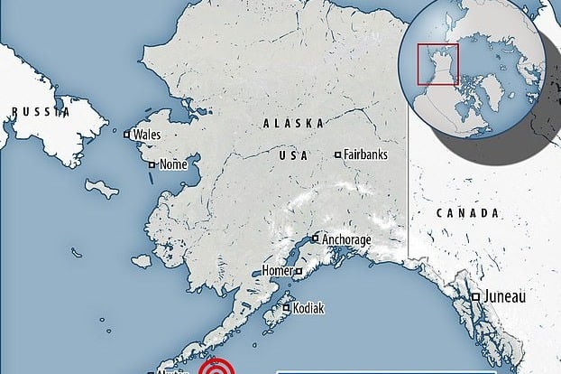 Huge Earthquake Hits Off Alaska