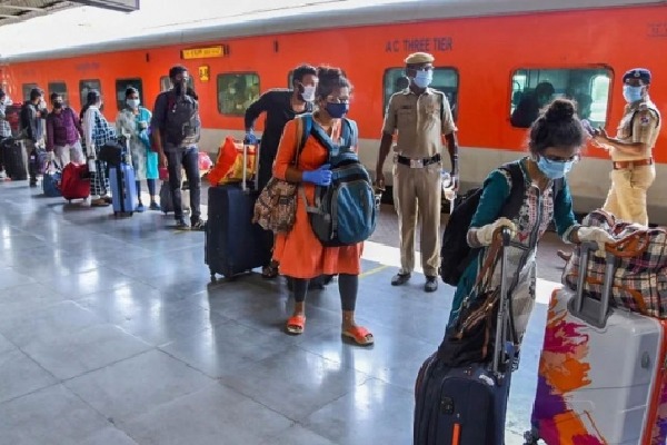 Declining rail passengers in secunderabad railway station