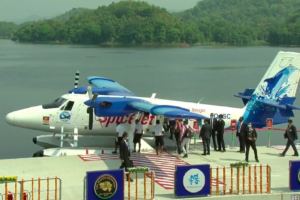 PM Modi inaugurates sea plane services 