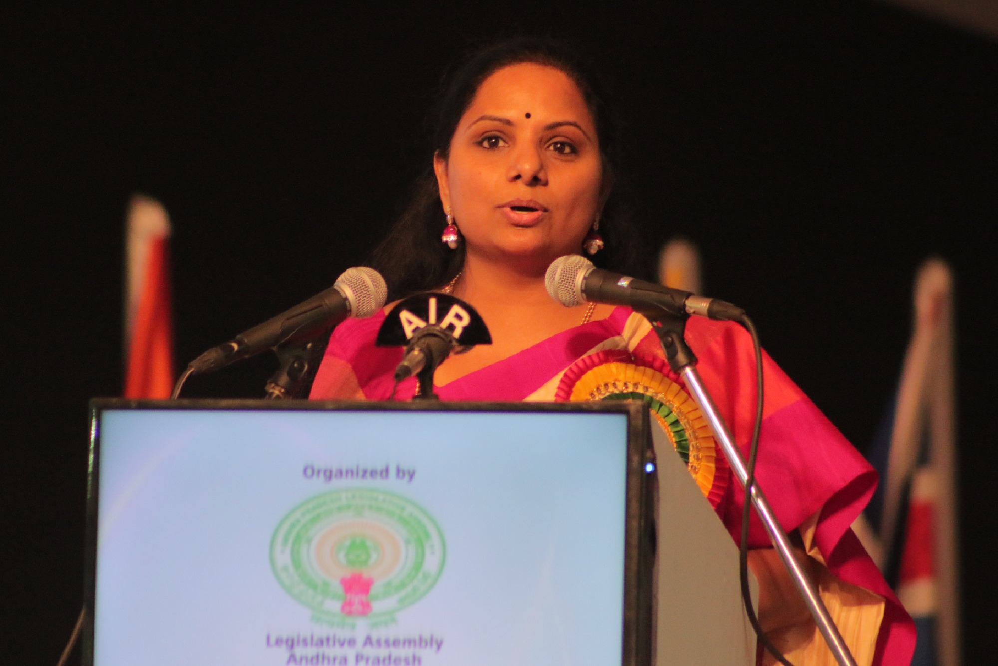 Kalvakuntla Kavitha responds to Gulf labour issues 