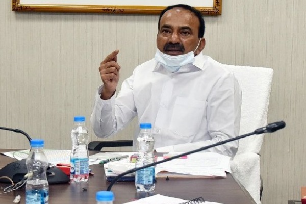 Telangana health minister Eatala Rajender warns people for upcoming festival season