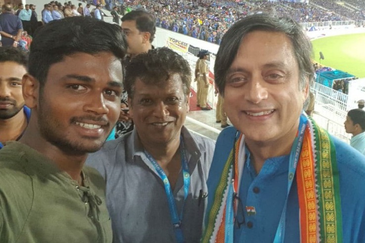 Shashi Tharoor Calls Sanju Samson is Next Dhoni and Gautam Gambhir Disagrees