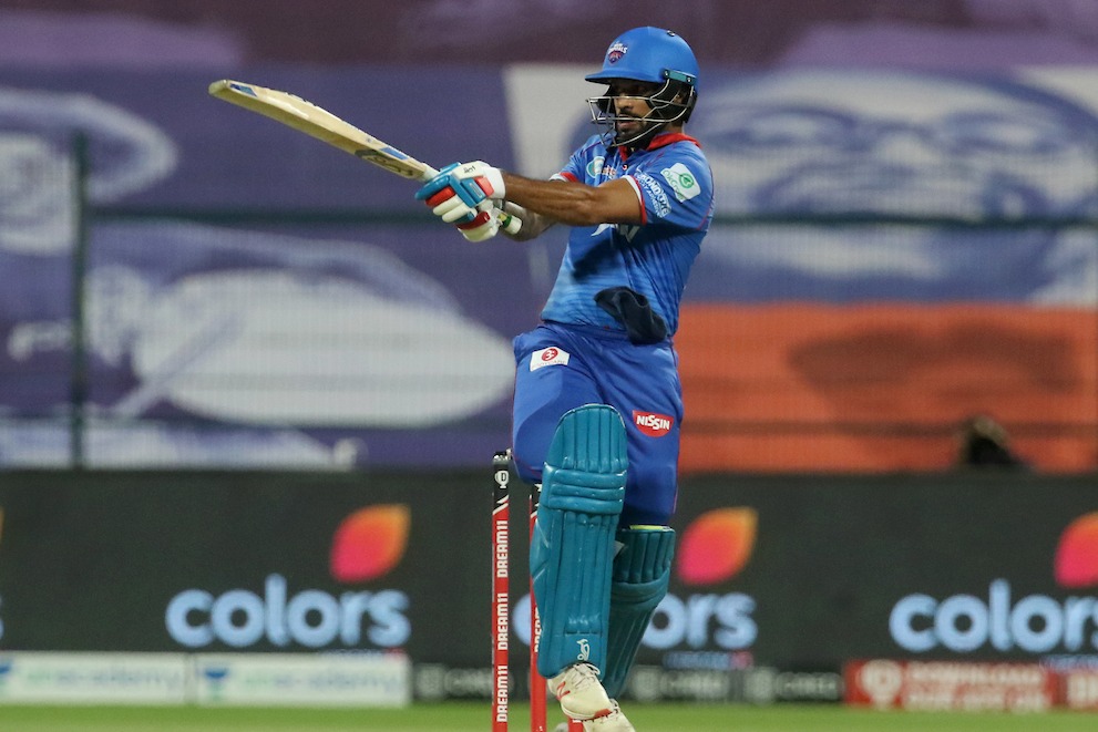 Dhawan gets into touch as Delhi posted reasonable score against Mumbai Indians