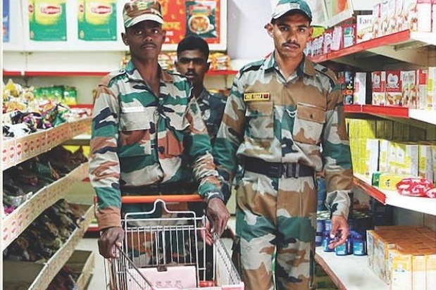 Over 1000 Products Dropped From Paramilitary Canteens