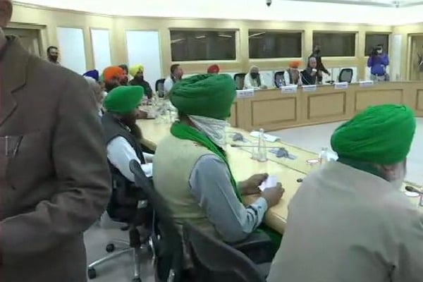 Farmers meeting with Union Ministers ended in a incomplete manner 